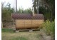 Sauna ogrodowa beczka dł. 4,5m / fi 2,3