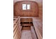 Sauna KWADRATOWA BECZKA 2,5x2,3m